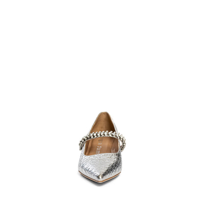 Antonella Embossed Leather Pump