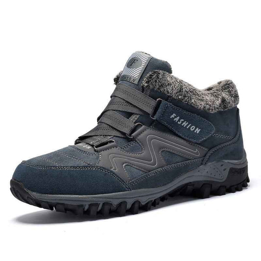 Plus Size Men's And Women's Snow Boots Non-slip Warm