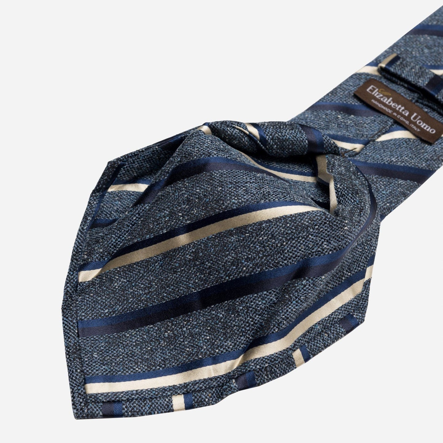 Velletri - Silk Jacquard Tie - Blue - Solstik