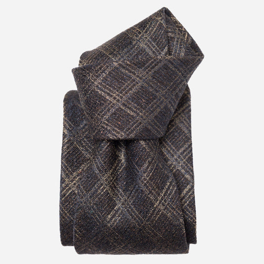Empoli - Silk Jacquard Tie - Bronze - Solstik