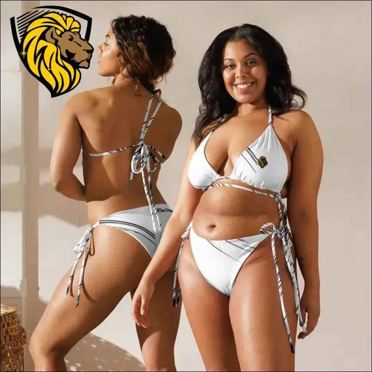 Black & White string bikini