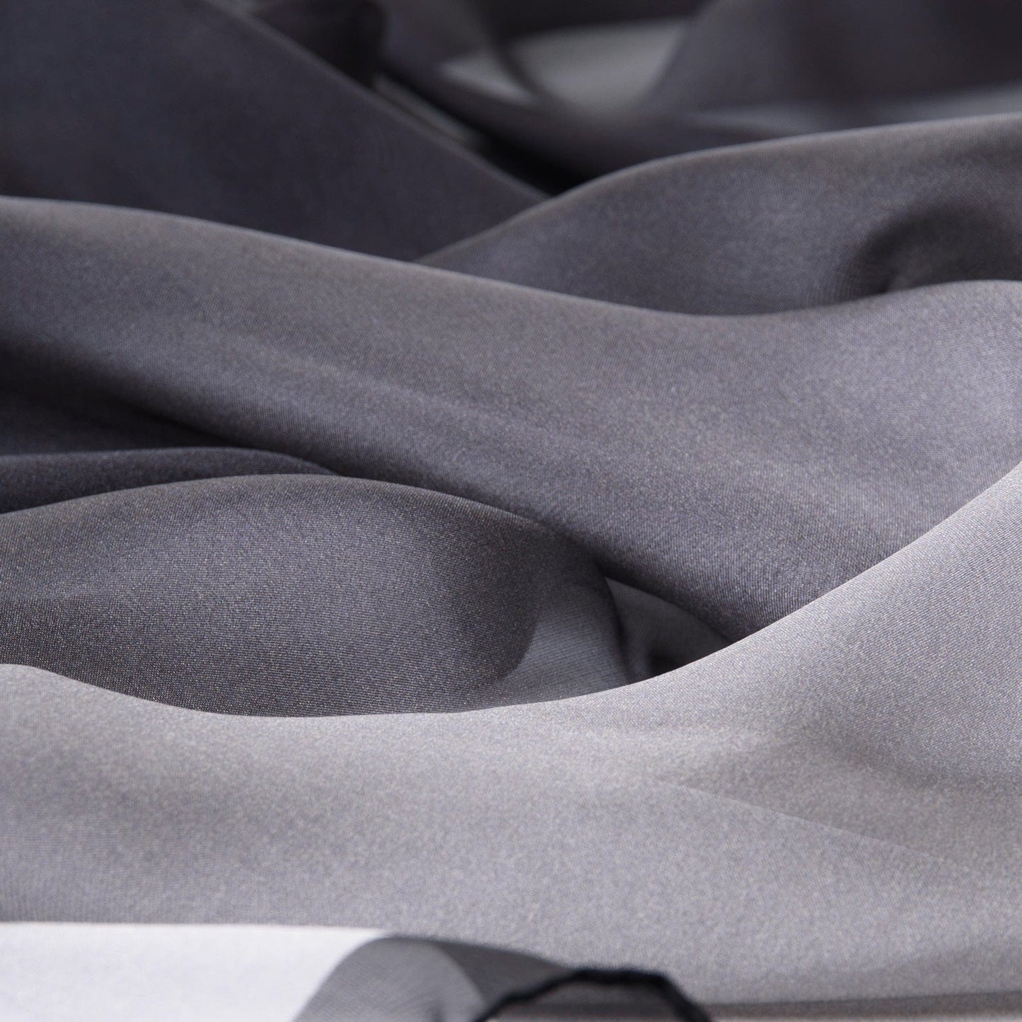 Sophia - Silk Scarf Shawl - Smoke - Solstik