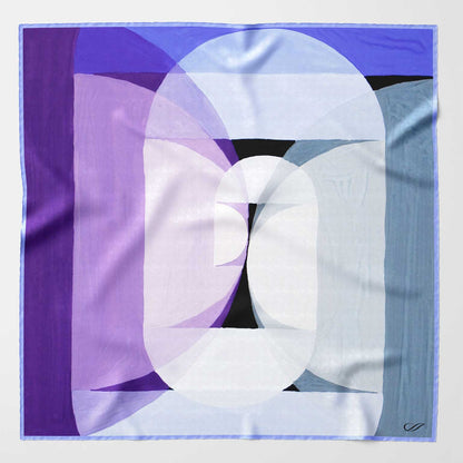 Jazz - Silk Neckerchief - Blue - Solstik