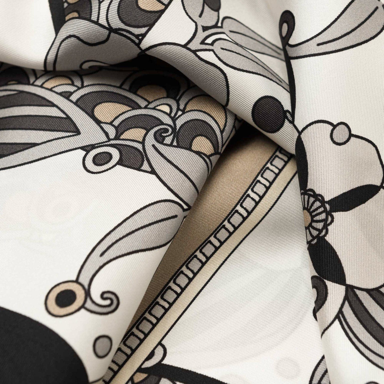 Martino - Silk Pocket Square - Sand - Solstik
