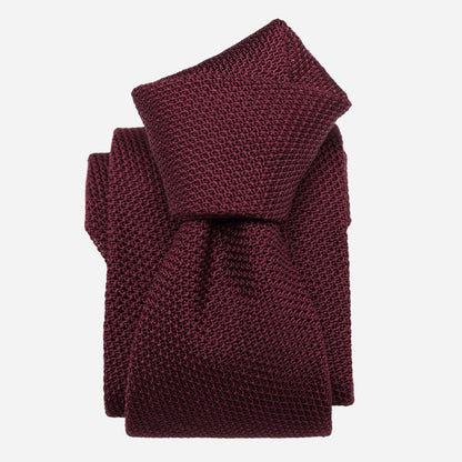 Chianti - Burgundy Silk Grenadine Tie - Solstik