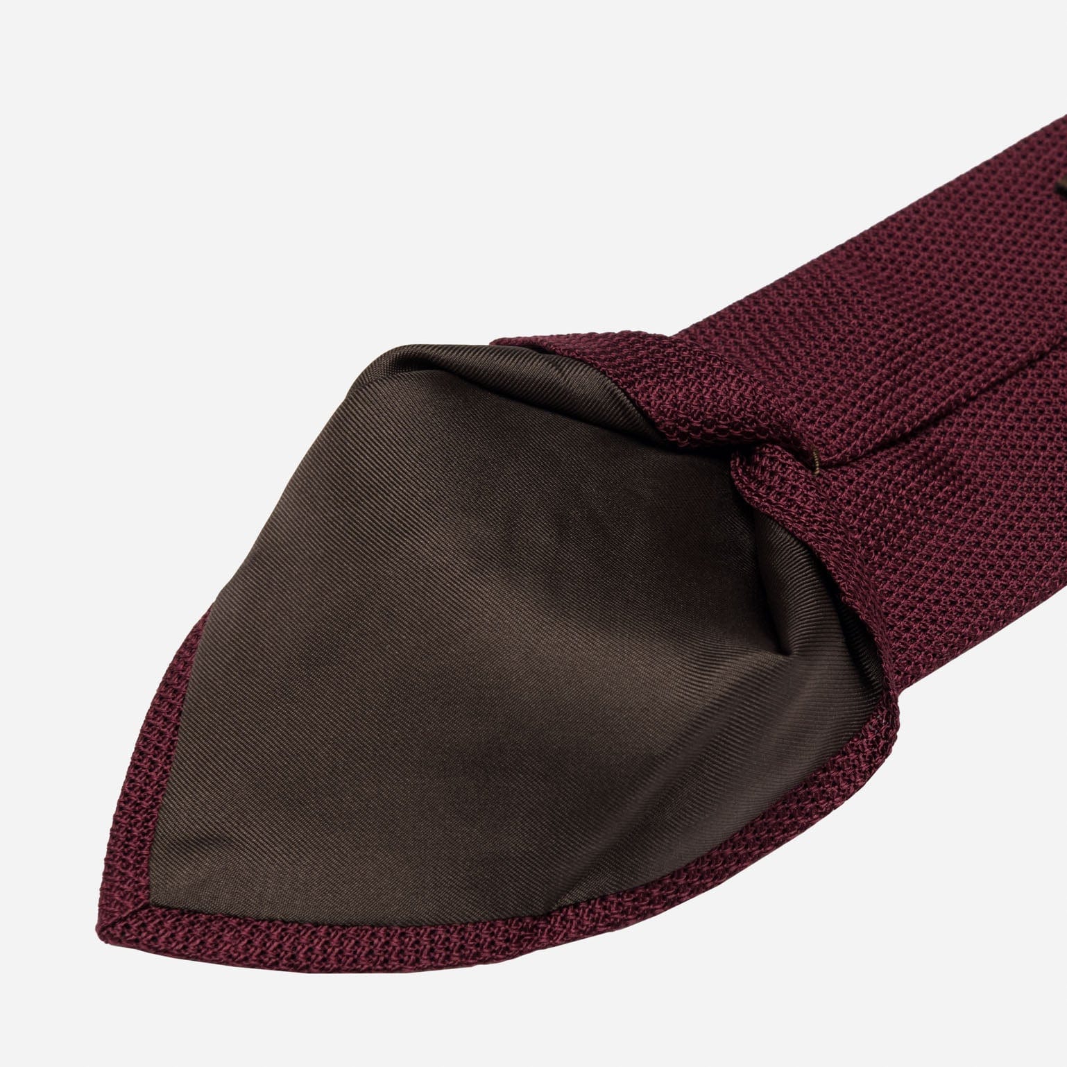 Chianti - Burgundy Silk Grenadine Tie - Solstik