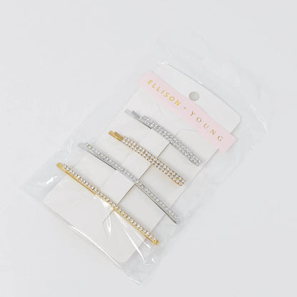 Your Shiness CZ Hair Pin Set - Solstik