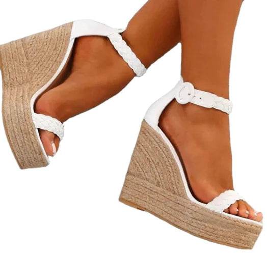Plus Size Women's Wedge Sandals - Solstik