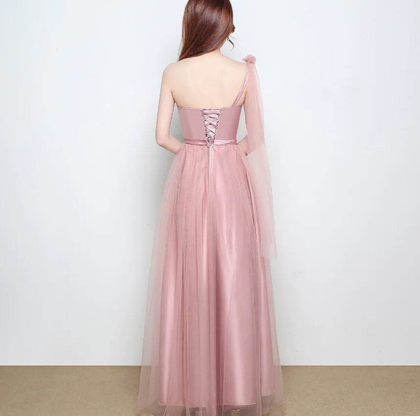 2018 New Style Bridesmaid Dress - Long One-Shoulder - Solstik