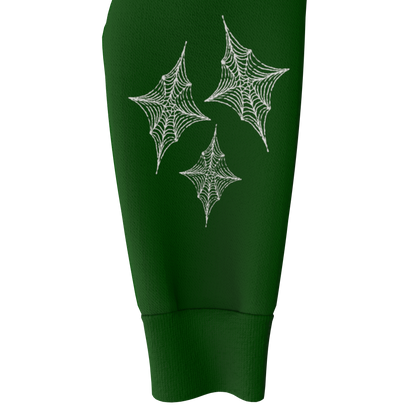 BL WEBSTAR FULL ZIP HOODIE (GREEN/WHITE)