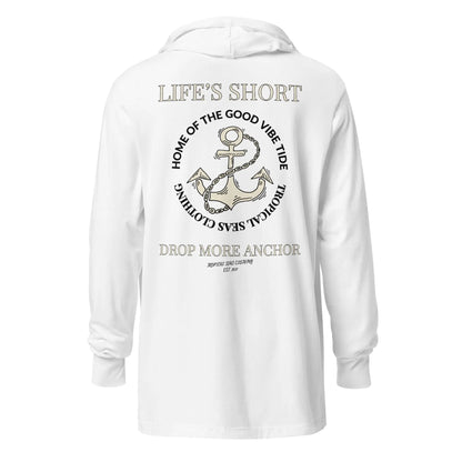 Solstik Designer Casual Long Sleeve Hoodie White - Solstik #