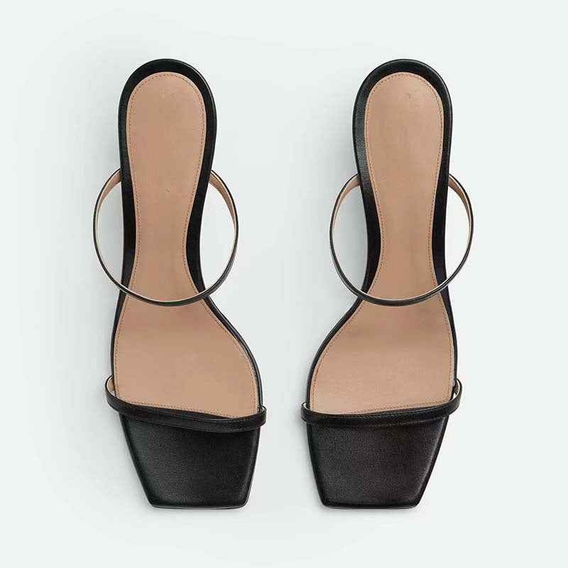 Fashion Temperament Open Toe Slippers Women