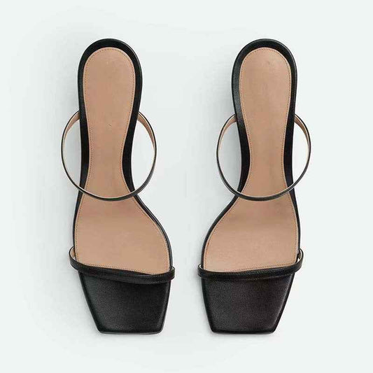 Fashion Temperament Open Toe Slippers Women