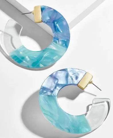 Eva -Blue Earrings - Solstik