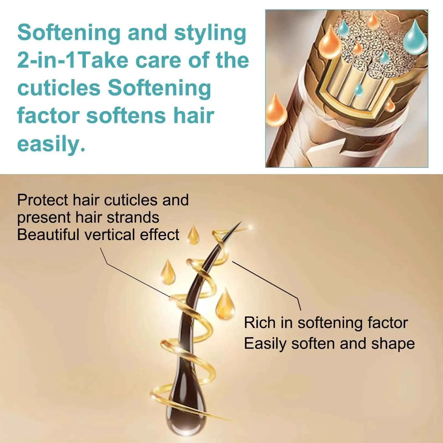 Solstik Keratin Hair Straightening Cream for Smooth Hair