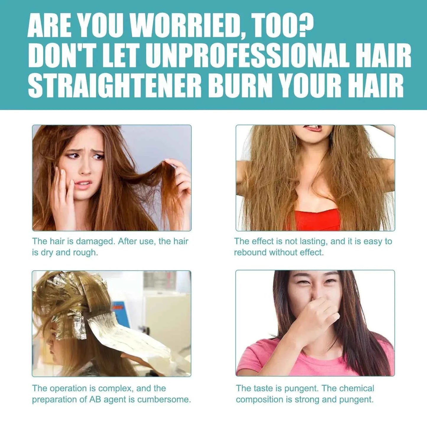 Solstik Keratin Hair Straightening Cream for Smooth Hair