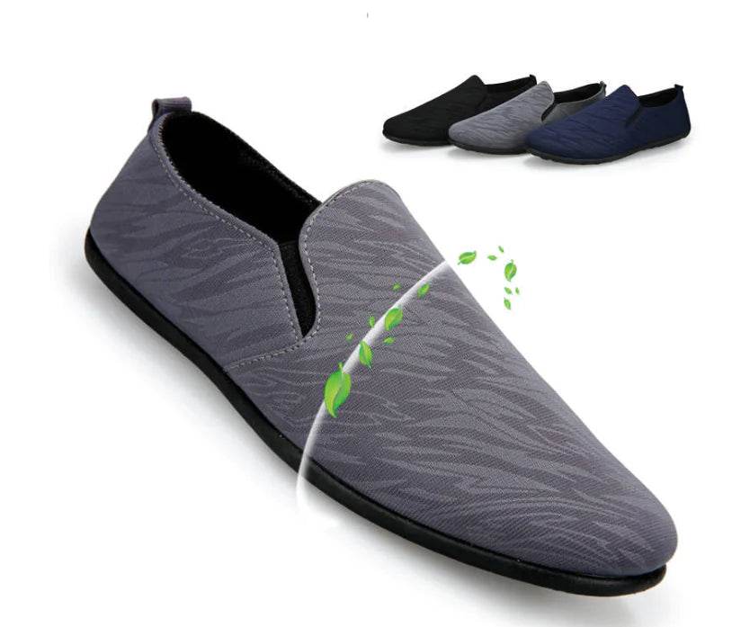 Men's Casual Spring Autumn Patterned Loafers - Solstik