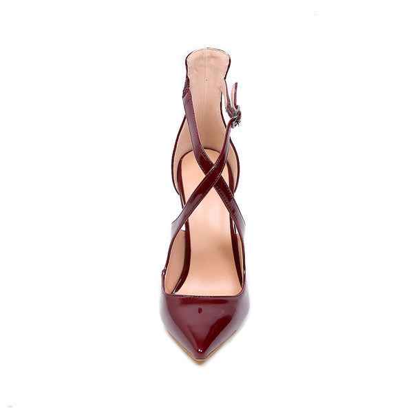 Women's Shoes Cross Strap Stiletto Heel