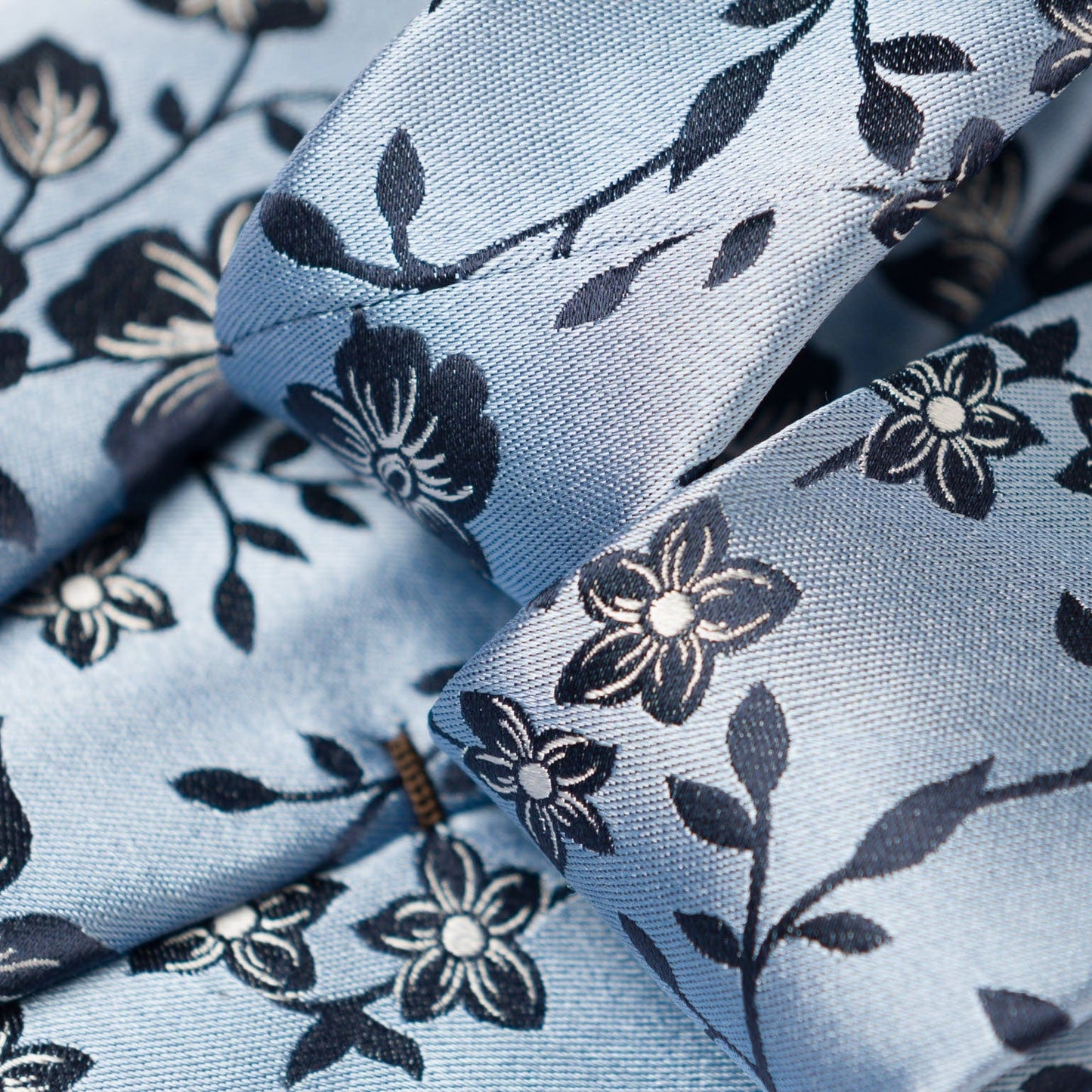 Silvio - Silk Jacquard Tie - Sky Blue