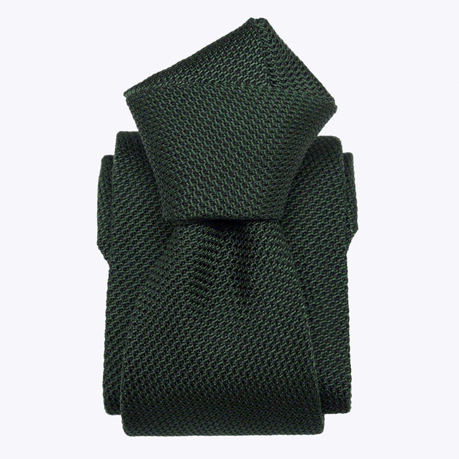 Foresta - Green Silk Grenadine Tie - Solstik