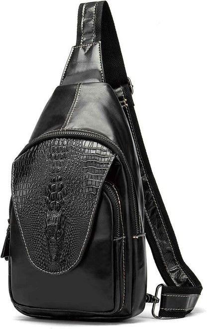 FR Fashion Co. Handmade Genuine Leather Crossbody Sling Bag