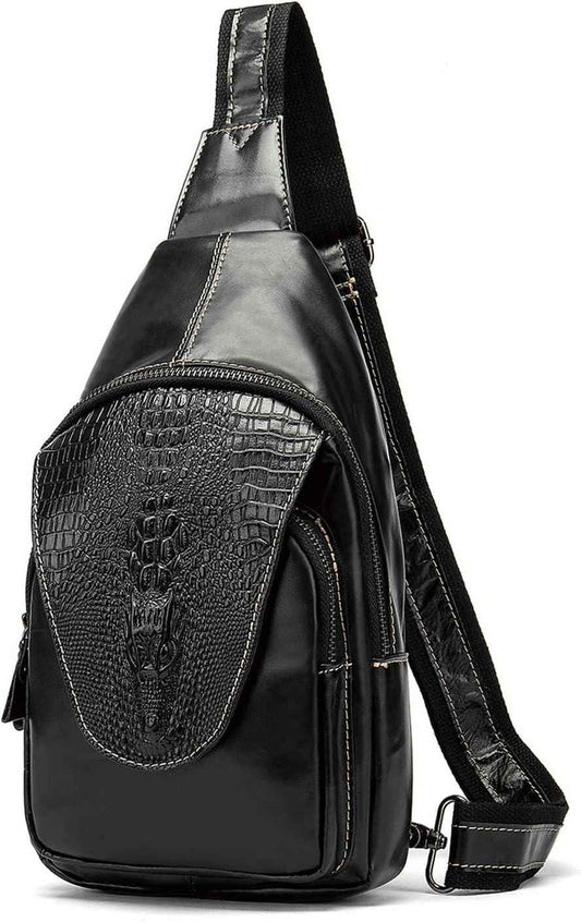 FR Fashion Co. Handmade Genuine Leather Crossbody Sling Bag