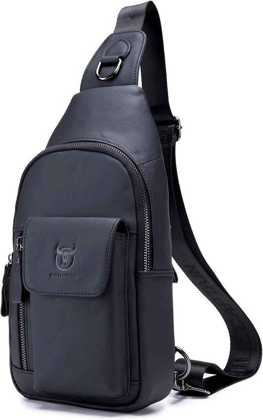 FR Fashion Co. Casual Leather Chest Bag