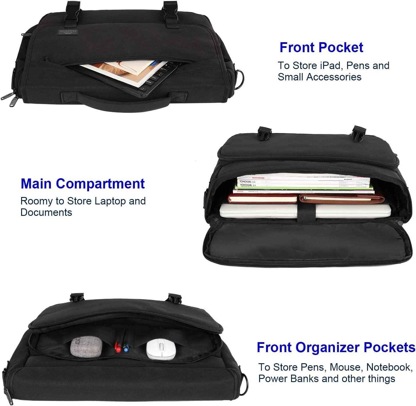 FR Fashion Co. 15.6" Men's Padded Laptop Compartment Messenger Bag
