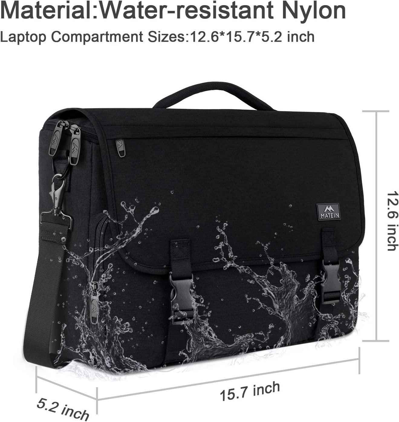 FR Fashion Co. 15.6" Men's Padded Laptop Compartment Messenger Bag