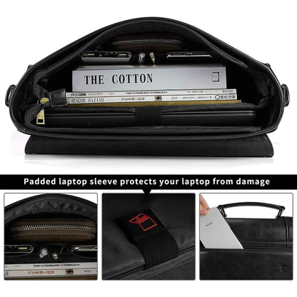 FR Fashion Co. 16" Men's Commuter Messenger Bag