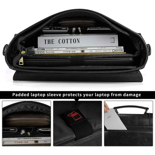 FR Fashion Co. 16" Men's Commuter Messenger Bag