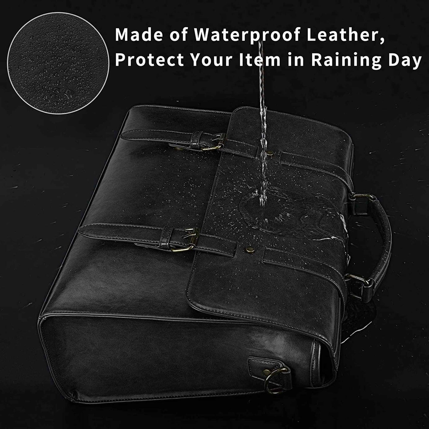 FR Fashion Co. 16" Men's Commuter Messenger Bag