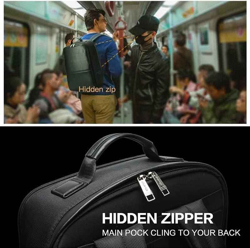 FR Fashion Co. 17" Men's Anti-Theft Laptop Backpack