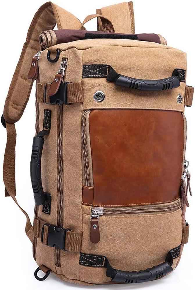 FR Fashion Co. 19" Men's Convertible Canvas Travel Backpack
