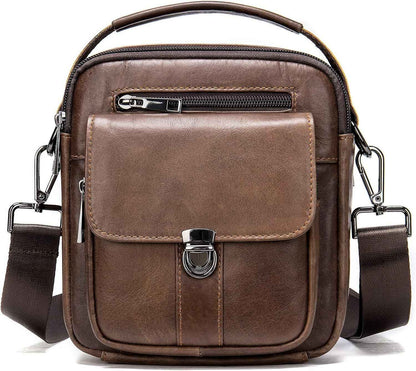 FR Fashion Co. Mini Genuine Leather Crossbody Chest Bag