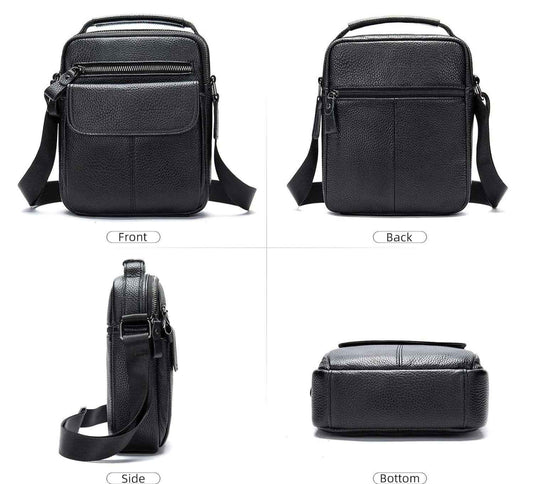 FR Fashion Co. Mini Genuine Leather Messenger and Shoulder Bag