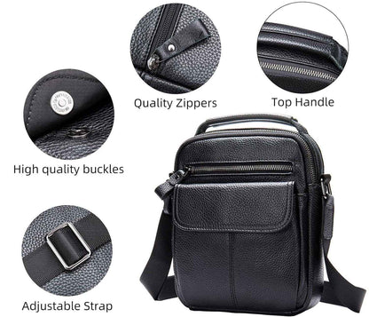 FR Fashion Co. Mini Genuine Leather Messenger and Shoulder Bag