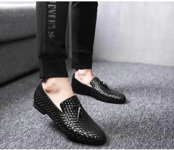 Elegant Fringed Men's Shoes - British Cut - Solstik