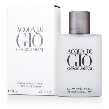 Giorgio Armani Acqua Di Gio after shave lotion in frosted bottle with white box 100 ml