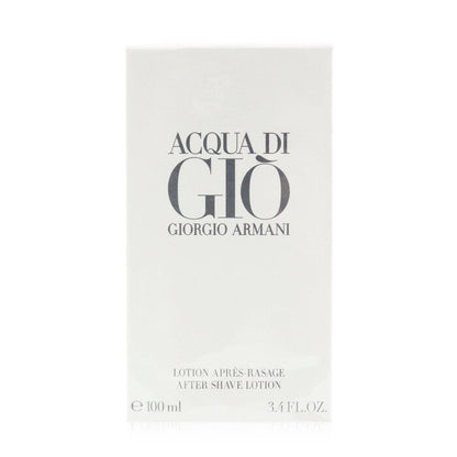 Giorgio Armani Acqua Di Gio after shave lotion 100ml white packaging for men