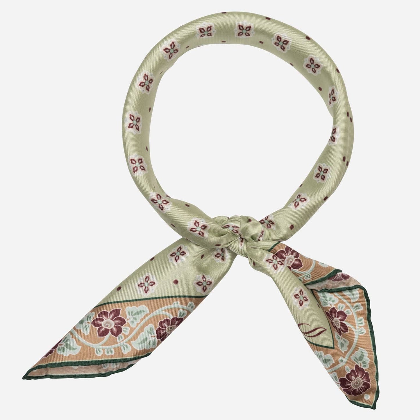 Ducati - Silk Neckerchief - Green - Solstik