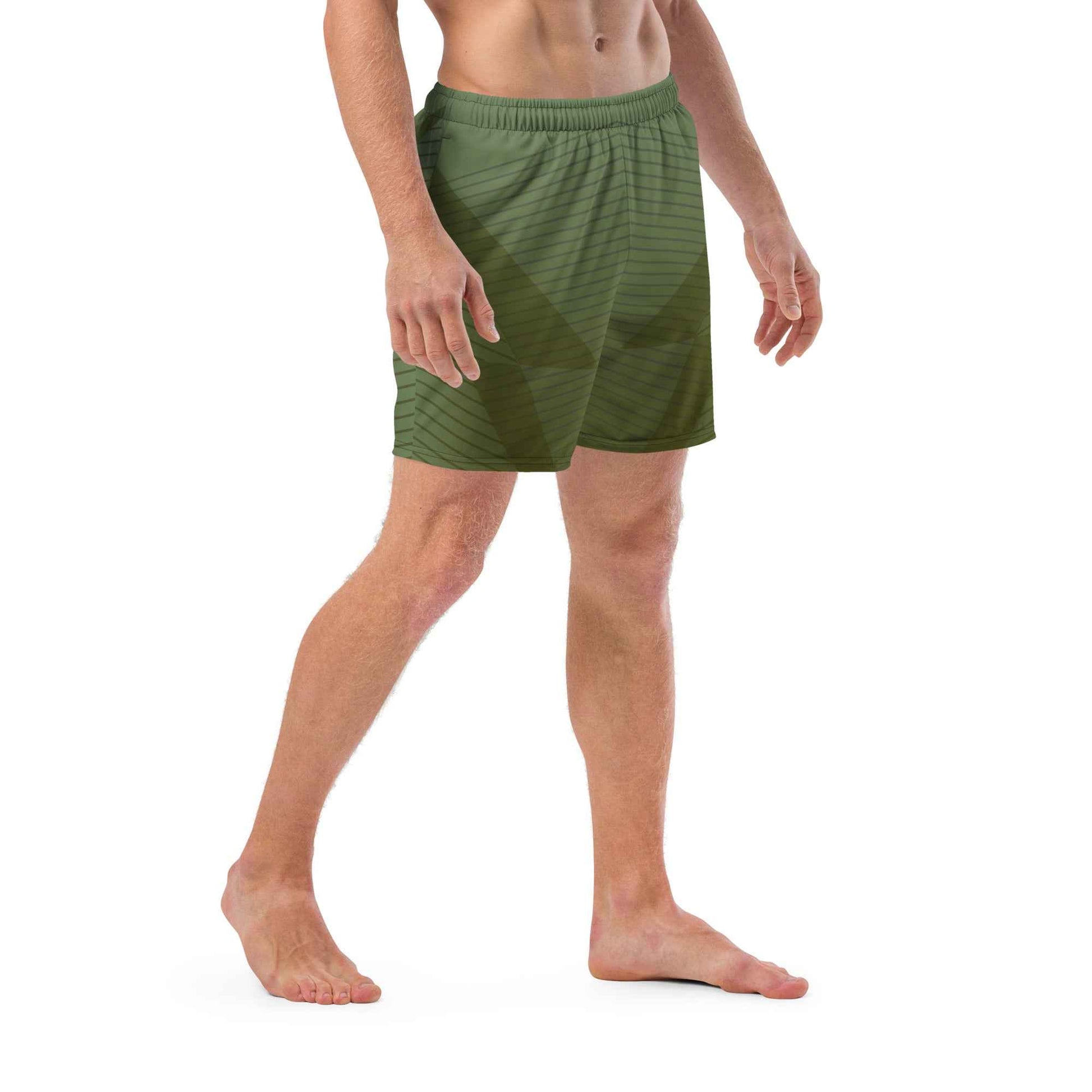 Green Swim Trunks