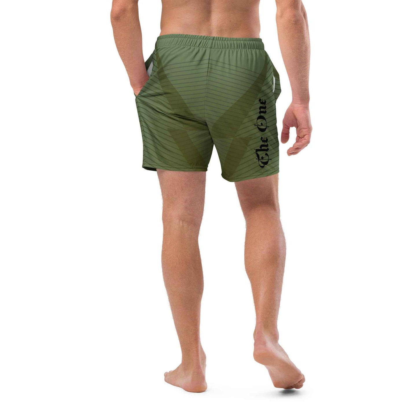 Green Swim Trunks