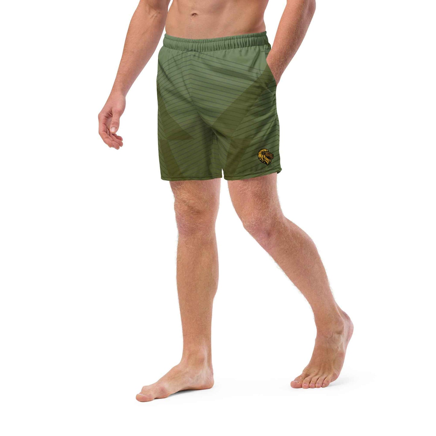 Green Swim Trunks