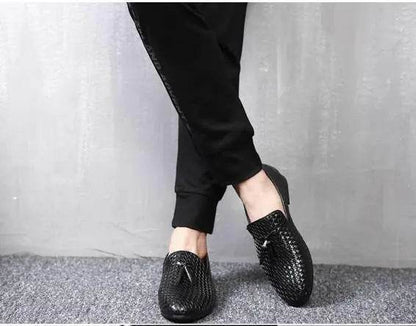 Elegant Fringed Men's Shoes - British Cut - Solstik