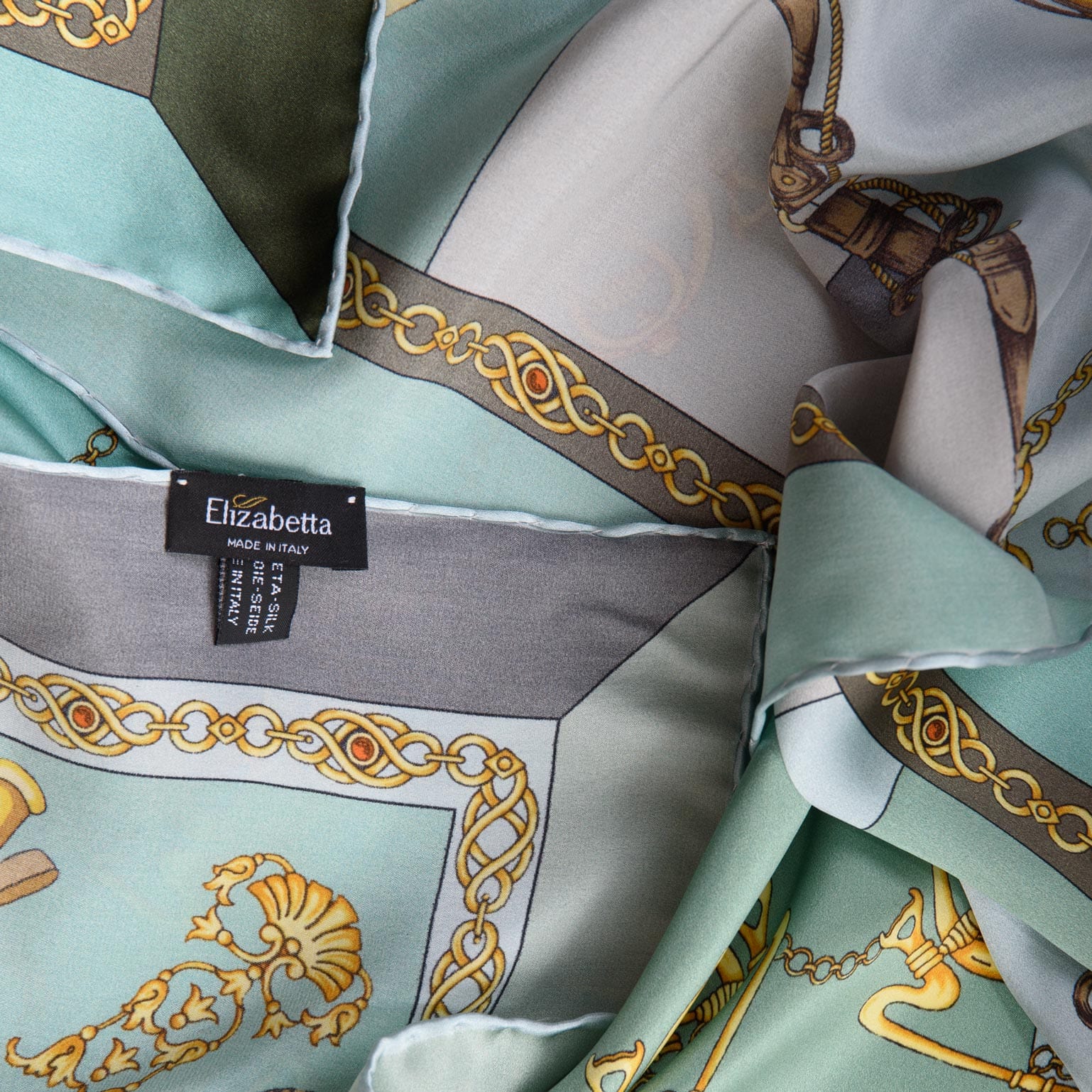 Gabriella - Silk Foulard - Laurel - Solstik