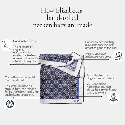 Toscana - Silk Neckerchief - Pistachio - Solstik