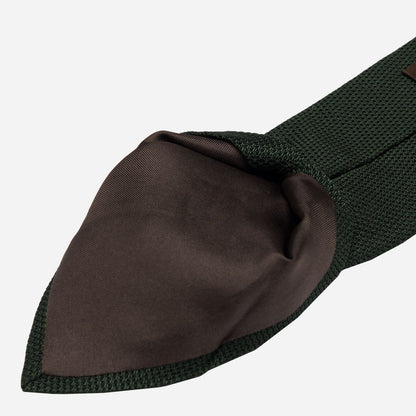Foresta - Green Silk Grenadine Tie - Solstik