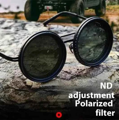 Solstik Handmade Polarized Sunglasses with Adjustable Lenses