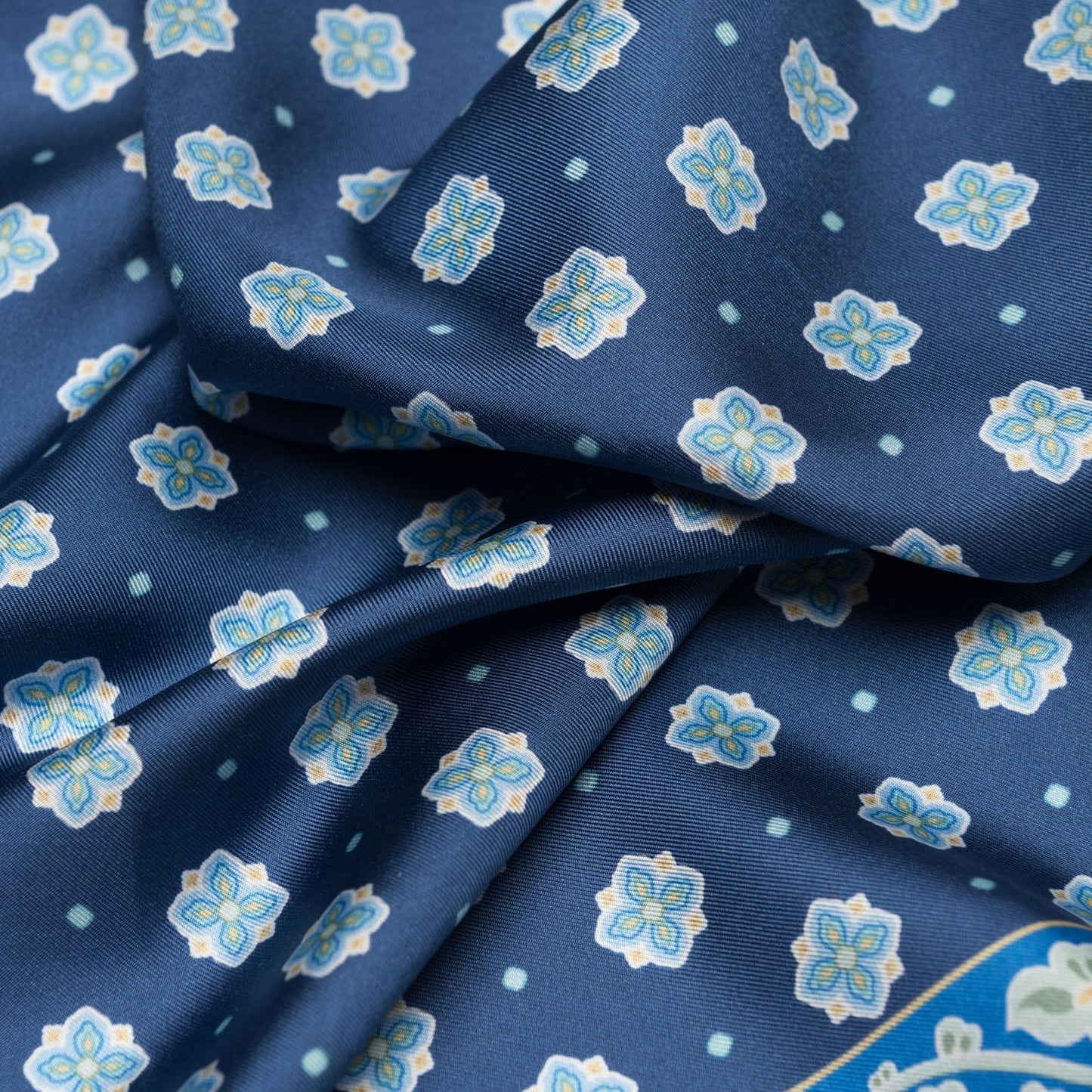Ducati - Silk Neckerchief - Marine Blue - Solstik